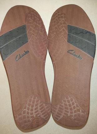 Туфли clarks (англия), мокасины, слипоны, кожа, абсолютно новые.8 фото