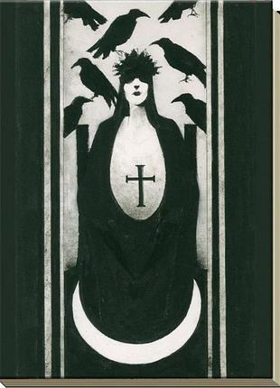 Блокнот для записей. чёрный ворон. crows - journal bm