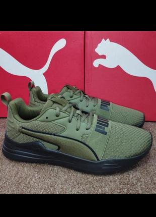 Кросівки puma wired run pure green