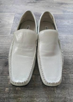 Steve madden туфли мокасины белые слипоны лоферы сандалии2 фото