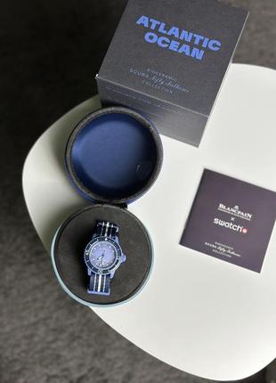 Годинник swatch x blancpain atlantic ocean7 фото