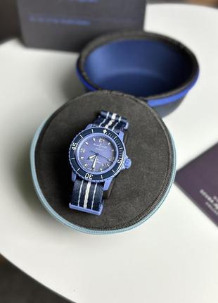 Годинник swatch x blancpain atlantic ocean6 фото