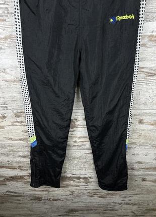 Мужские нейлоновые спортивные штаны reebok брюки винтажные карго3 фото