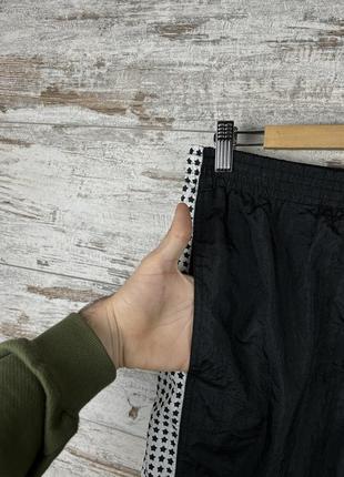 Мужские нейлоновые спортивные штаны reebok брюки винтажные карго6 фото