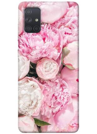 Чехол itsprint pink peonies для samsung galaxy a71