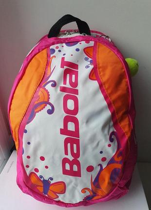 Спортивний рюкзак babolat backpack junior club orange pink , для большого тенниса+подарок