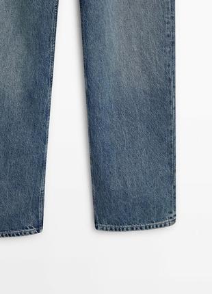 Прямые джинсы с высокой талией4 фото