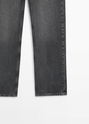 Прямые джинсы с высокой талией9 фото
