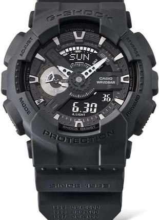 Мужские часы casio g-shock ga-114re-1aer, черный цвет