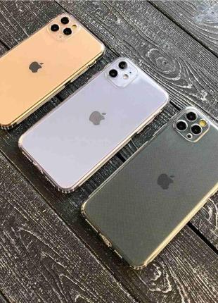 Прозрачный чехол для iphone x/xs, 11, 11 pro и 11 pro max clear case lux3 фото