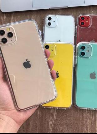 Прозрачный противоударный чехол для iphone x/xs - 15 pro max clear case lux