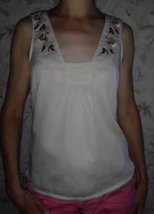 Блуза с вышивкой XL / 50