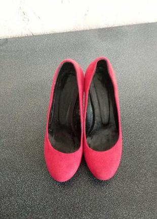Туфли красные, стильные3 фото