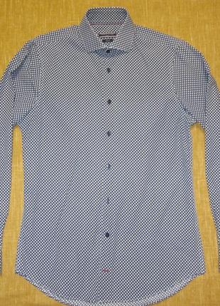 Рубашка tommy hilfiger slim fit оригинал