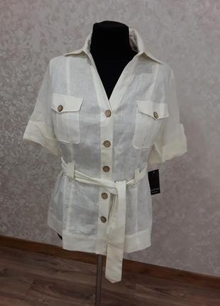 Легкий жакетик из льна