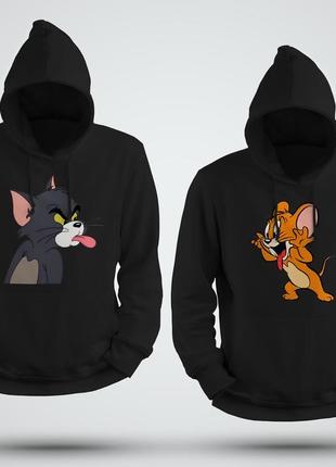 Парные худи том и джерри (paired hoodies tom and jerry)