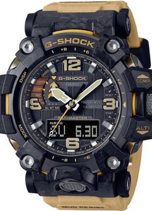 Мужские часы casio g-shock gwg-2000-1a5er, оранжевый с серым