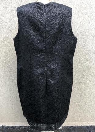 Сукня,сарафан з фактурної,щільної тканини,мереживо,офісне,великий розмір, jessica (c&a)8 фото