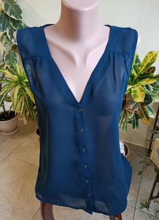 Синя майка бренду only