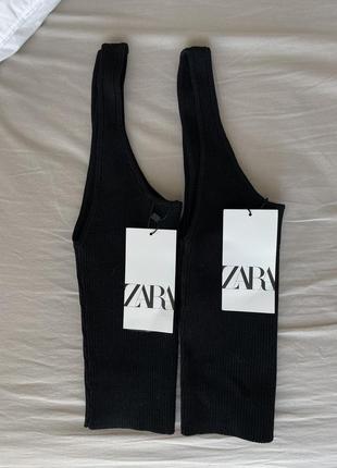 Майка zara чорна