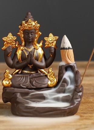 Подставка жидкий дым керамика авалокитешвара bm