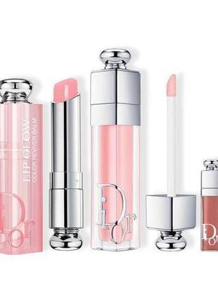 Dior - набор для губ dior addict natural glow set, оригинал3 фото