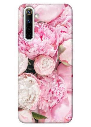 Чехол itsprint pink peonies для realme 61 фото