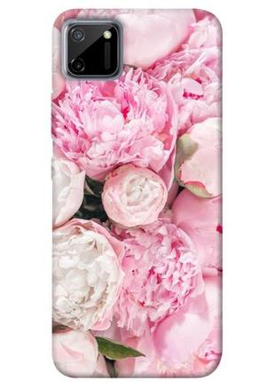 Чехол itsprint pink peonies для realme c11