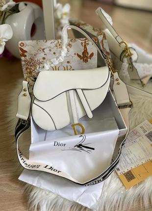 Жіноча сумочка dior saddle