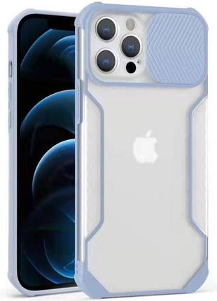 Чохол camshield matte ease tpu зі шторкою для apple iphone 11 pro (5.8")1 фото