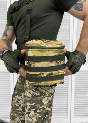 Утилітарна тактична армійська сумка для патронів та інструментів mtk дм7334