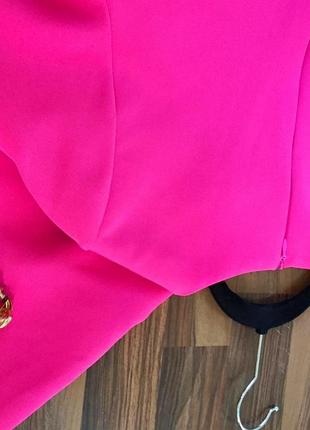 Новое платье розовое цвета фуксия (с)4 фото