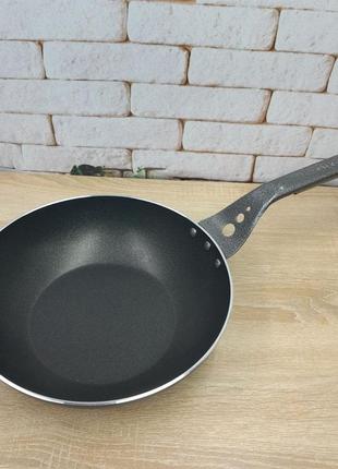 Сковорода-вок oms 3750-30-3,5л-black3 фото