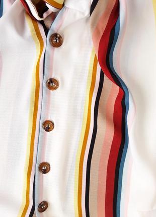 Стильная рубашка с актуальными пуговицами от george4 фото