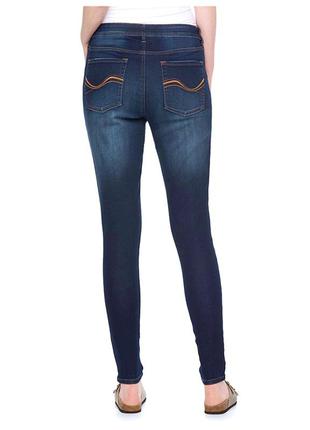 So denim - waisted jeggings стильные джеггинсы2 фото