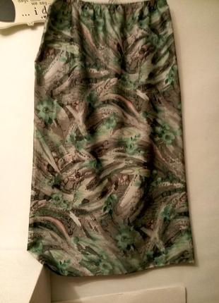 Спідниця на гумці максі міді