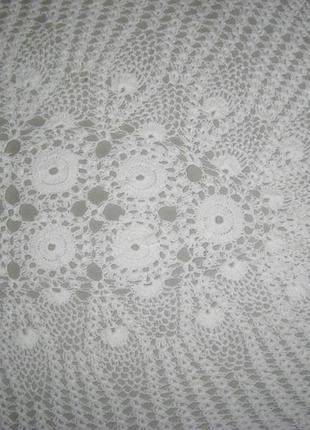 Велика серветка 88х45 в'язана гачком,ручна робота