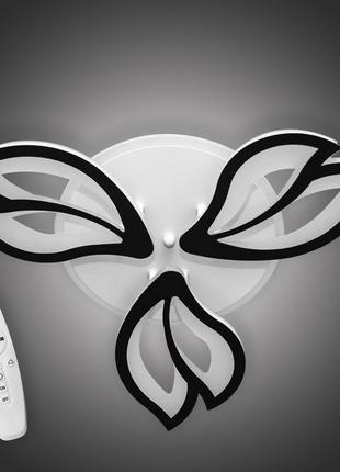 Люстра светодиодная 517 dlight 3color с пультом 70вт черный (01900)