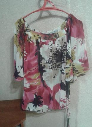 Летняя блуза mia moda,18 евр..