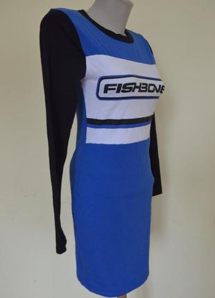 Шикарное брендовое спортивное котоновое платье длинный рукав4 фото