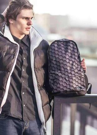 Рюкзак 3d соті сірі rk3d07051