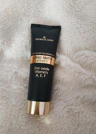 Long matte тональный крем patricia ledo