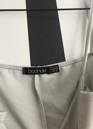 Стильное бандажное платье boohoo3 фото