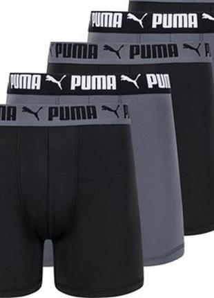 4 шт термотруси вологовідвідні високотехнологічні puma boxer briefs оригінал суша