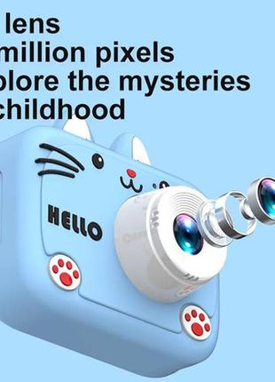 Дитячий фотоапарат x900 cat premium, пограй з улюбленцем5 фото