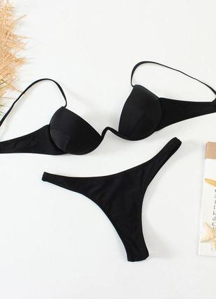 Купальник женский раздельный с плотной чашкой разм.s,m,l