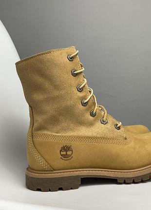 Оригинальные водонепроницаемые ботинки timemberland roll-top teddy fleece waterproof размер 38 стелька 245 фото
