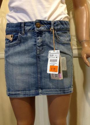 Спідниця denim, zara, розмір xs/s