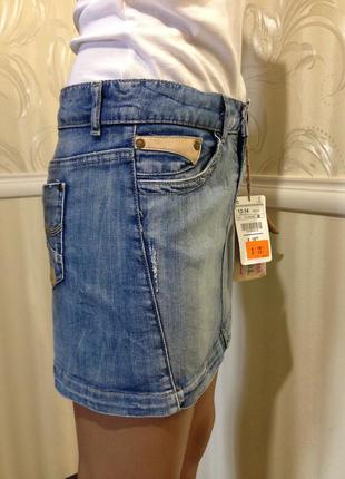 Спідниця denim, zara, розмір xs/s 4