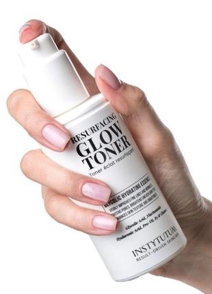 Тоник с гликолиевой кислотой instytutum resurfacing glow toner 150 мл